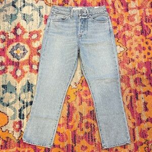 Lovers + Friends Classic Blue Denim Jeans